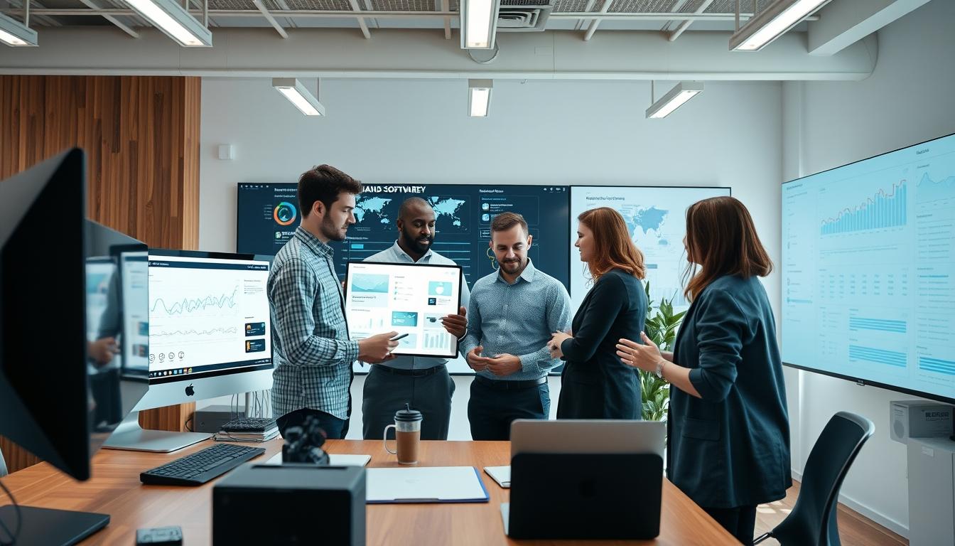 AI software platform and intelligent automation tools